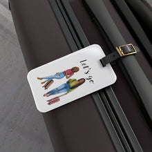 Load image into Gallery viewer, Let's Go Luggage Tag