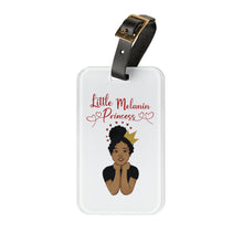 Load image into Gallery viewer, Little Melanin Princess Luggage Tag