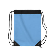 Load image into Gallery viewer, Travel Eat Slay Drawstring Bag - Light Blue