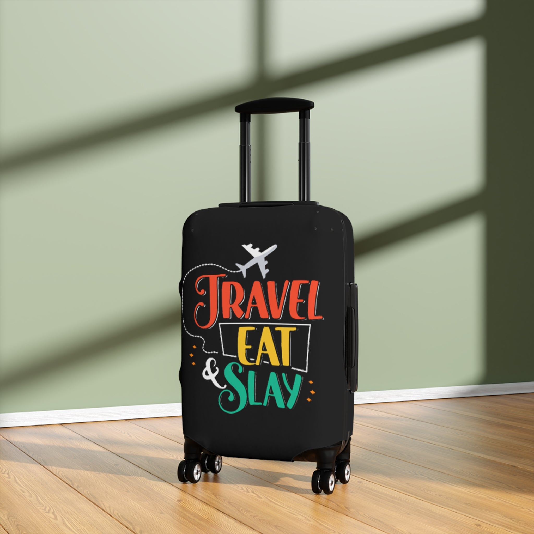 Travel Eat Slay Luggage Cover