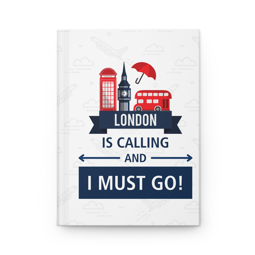 London is Calling Hardcover Journal Matte
