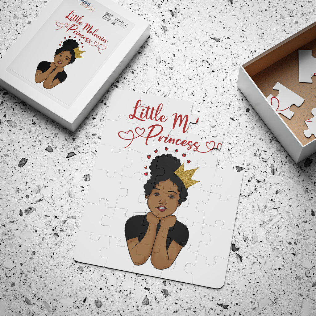 Little Melanin Princess Kids' Puzzle, 30-Piece