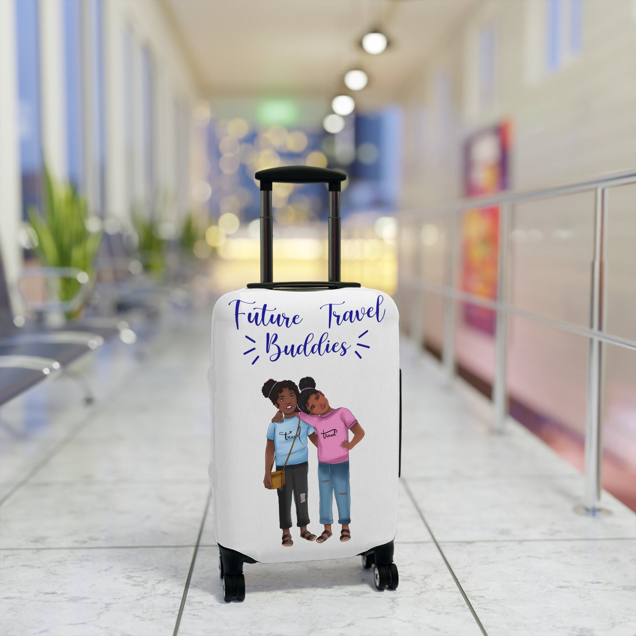 Future Travel Buddies Luggage Cover