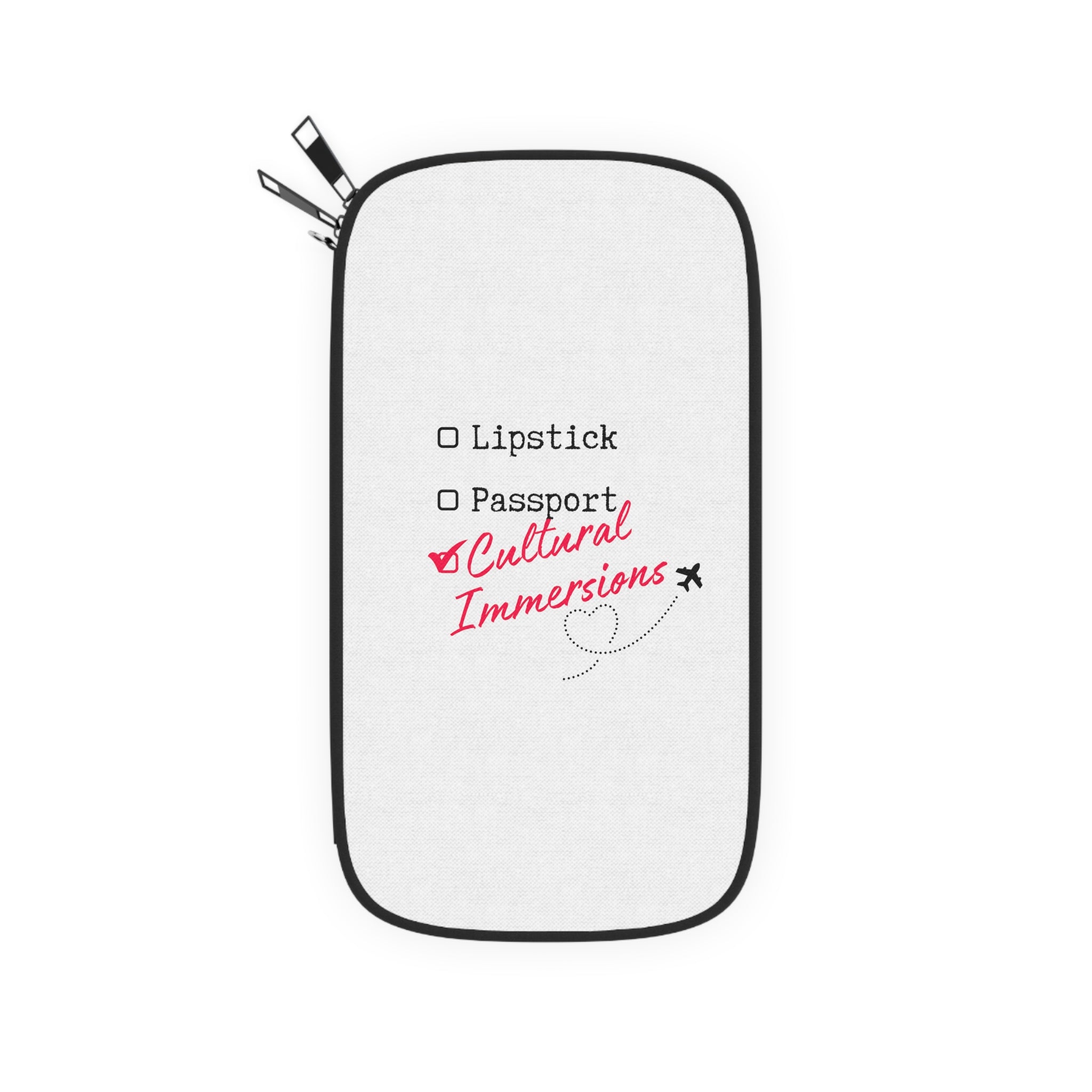 Cultural Immersions Passport Wallet - White