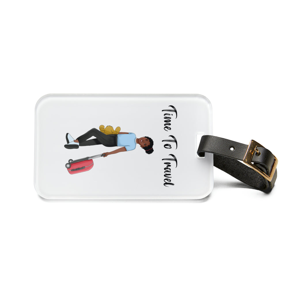 Time to Travel Luggage Tag