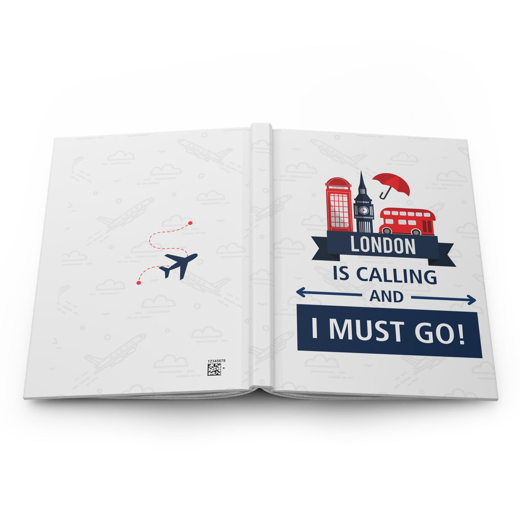 London is Calling Hardcover Journal Matte