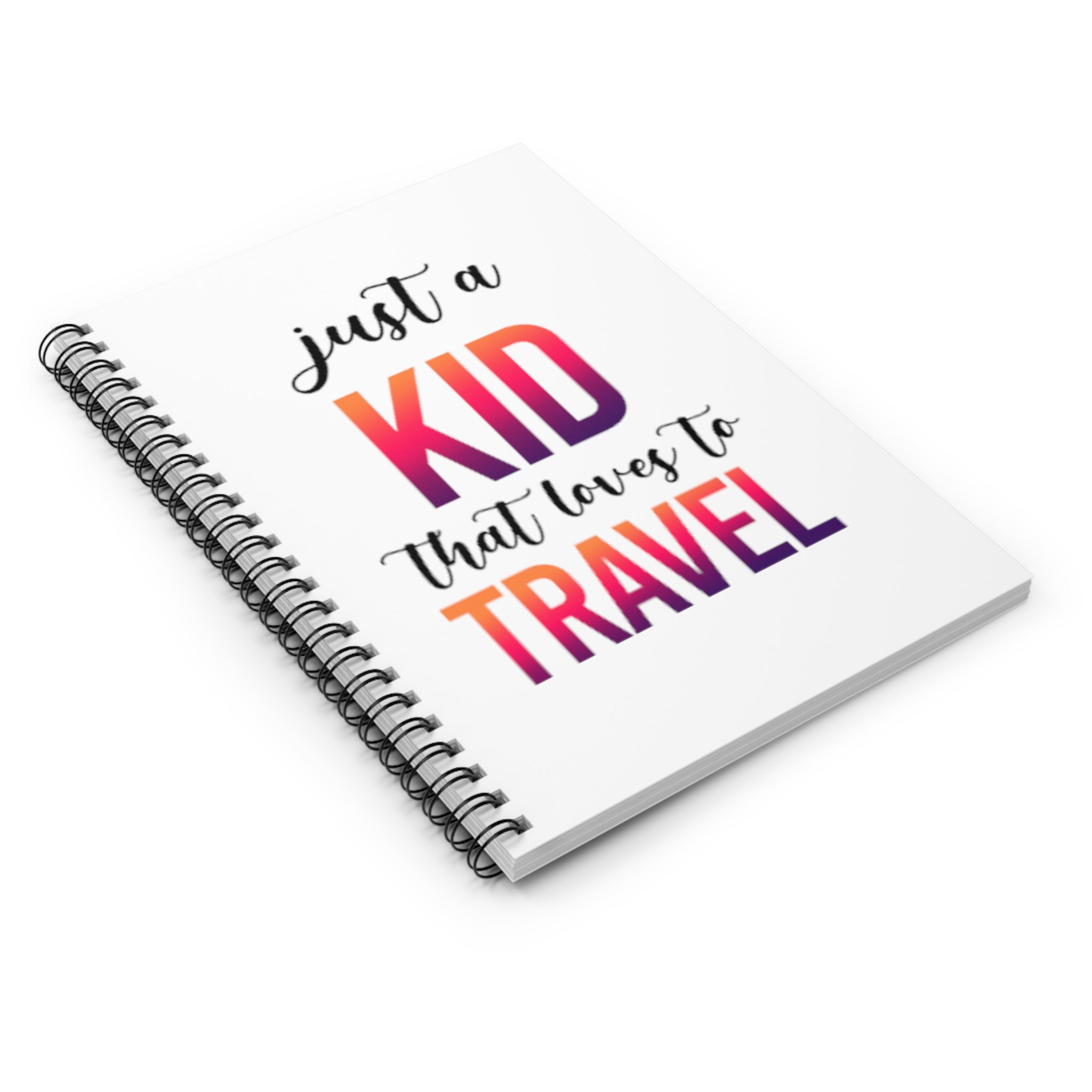 Just a Kid Spiral Notebook