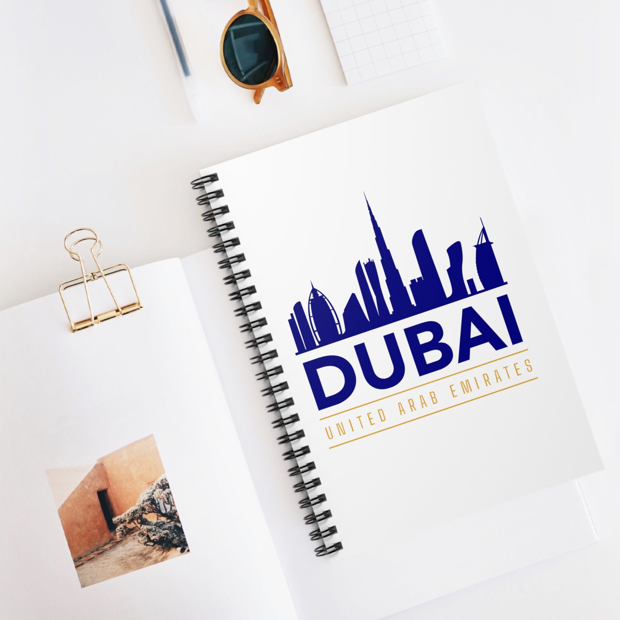 Dubai Spiral Notebook
