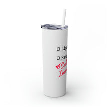Load image into Gallery viewer, Cultural Immersions Skinny Tumbler with Straw
