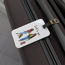 Load image into Gallery viewer, Let&#39;s Go Luggage Tag
