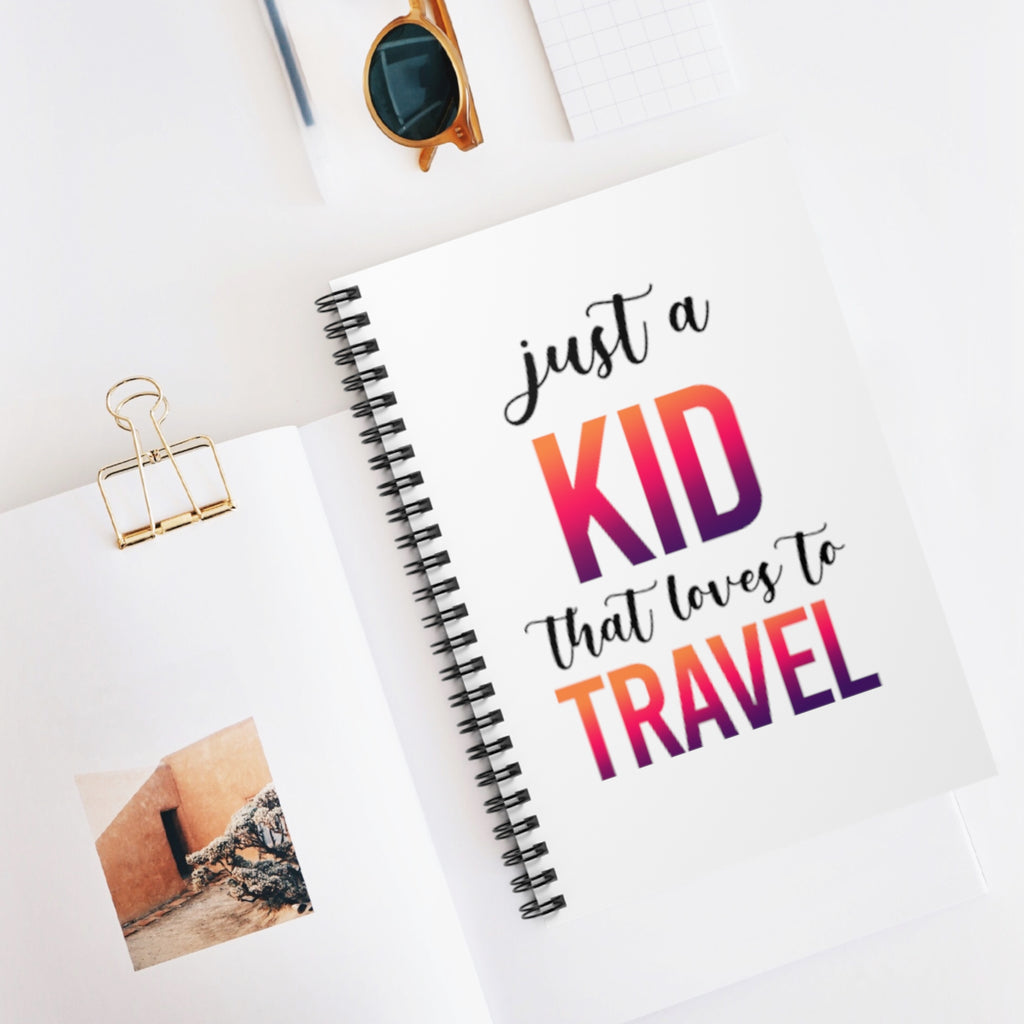 Just a Kid Spiral Notebook