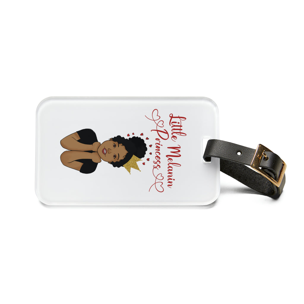 Little Melanin Princess Luggage Tag