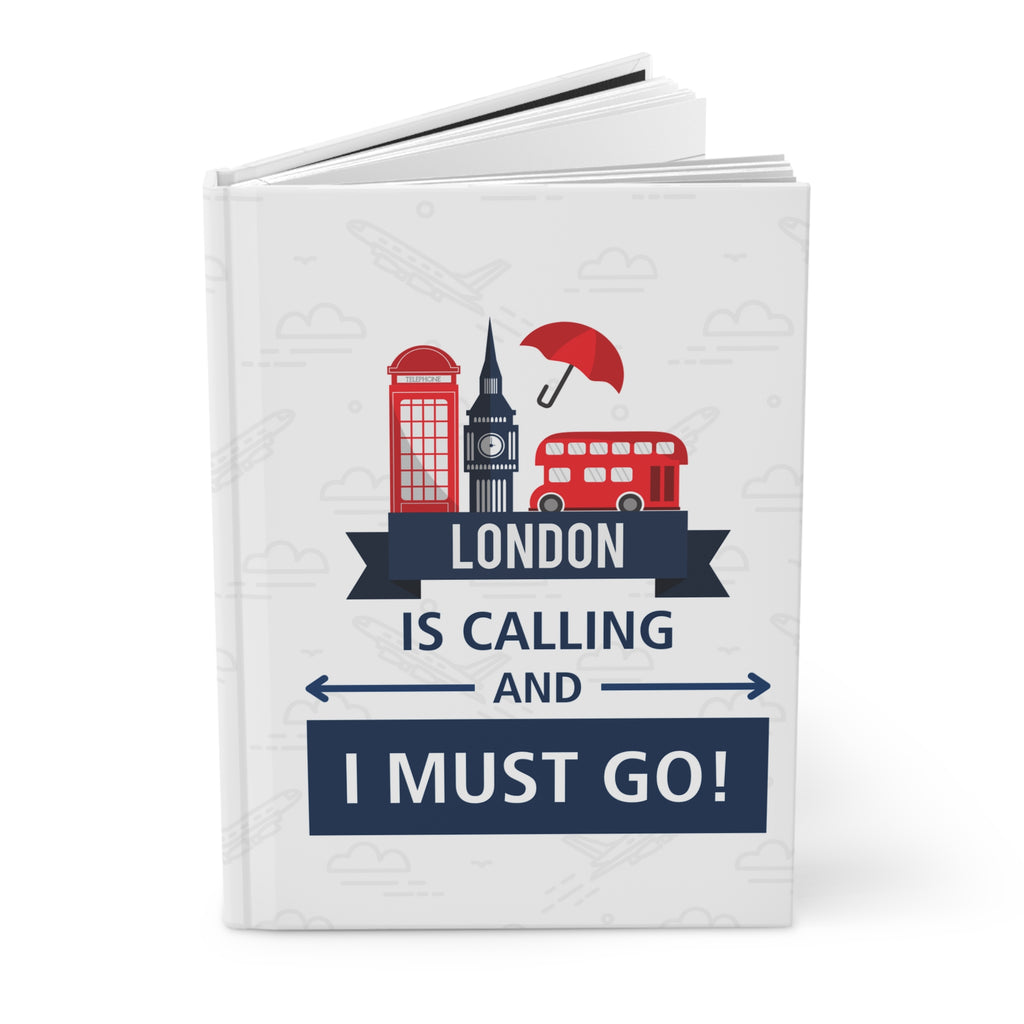 London is Calling Hardcover Journal Matte