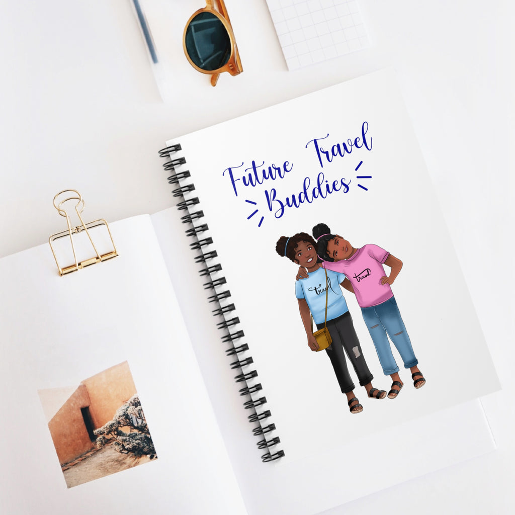 Future Travel Buddies Spiral Notebook