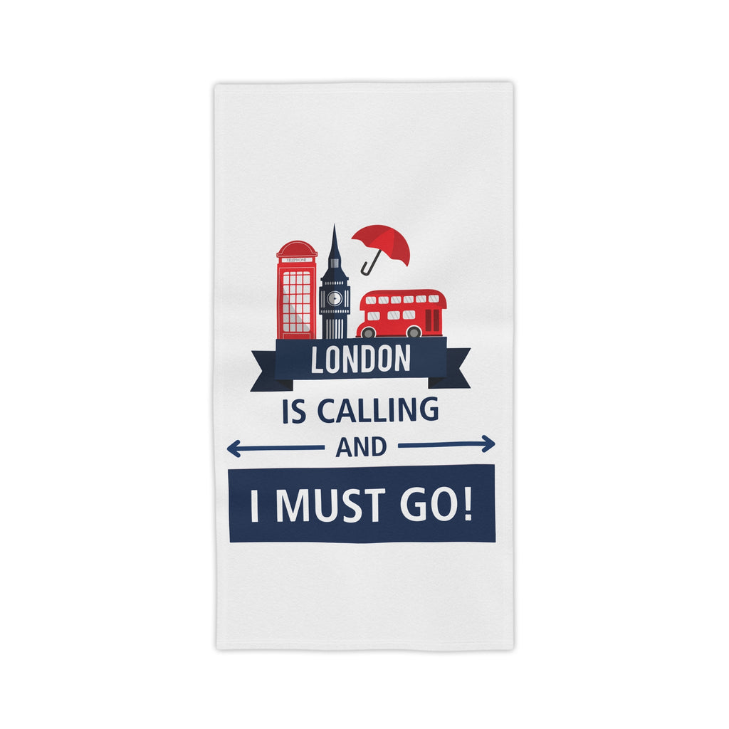 London is Calling Beach Towels
