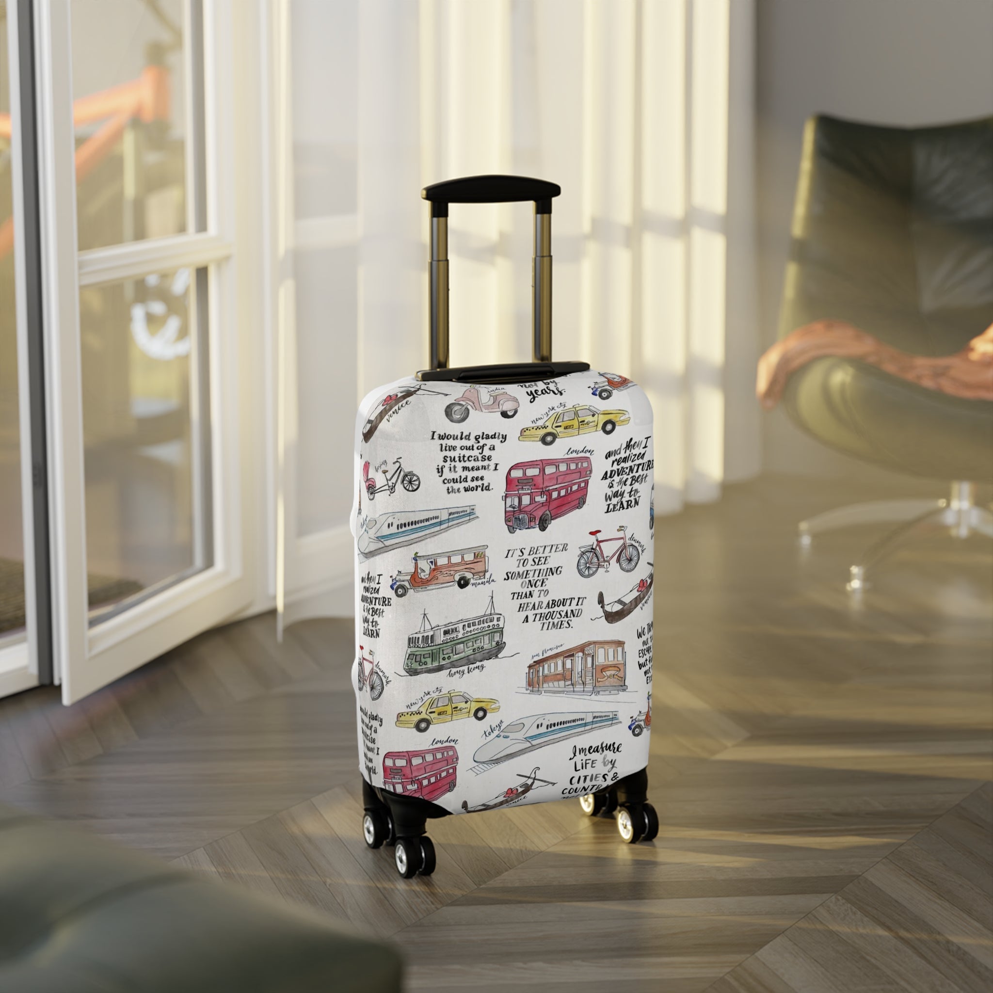 Travel Mode Luggage Cover