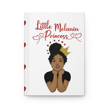Load image into Gallery viewer, Little Melanin Princess Hardcover Journal Matte
