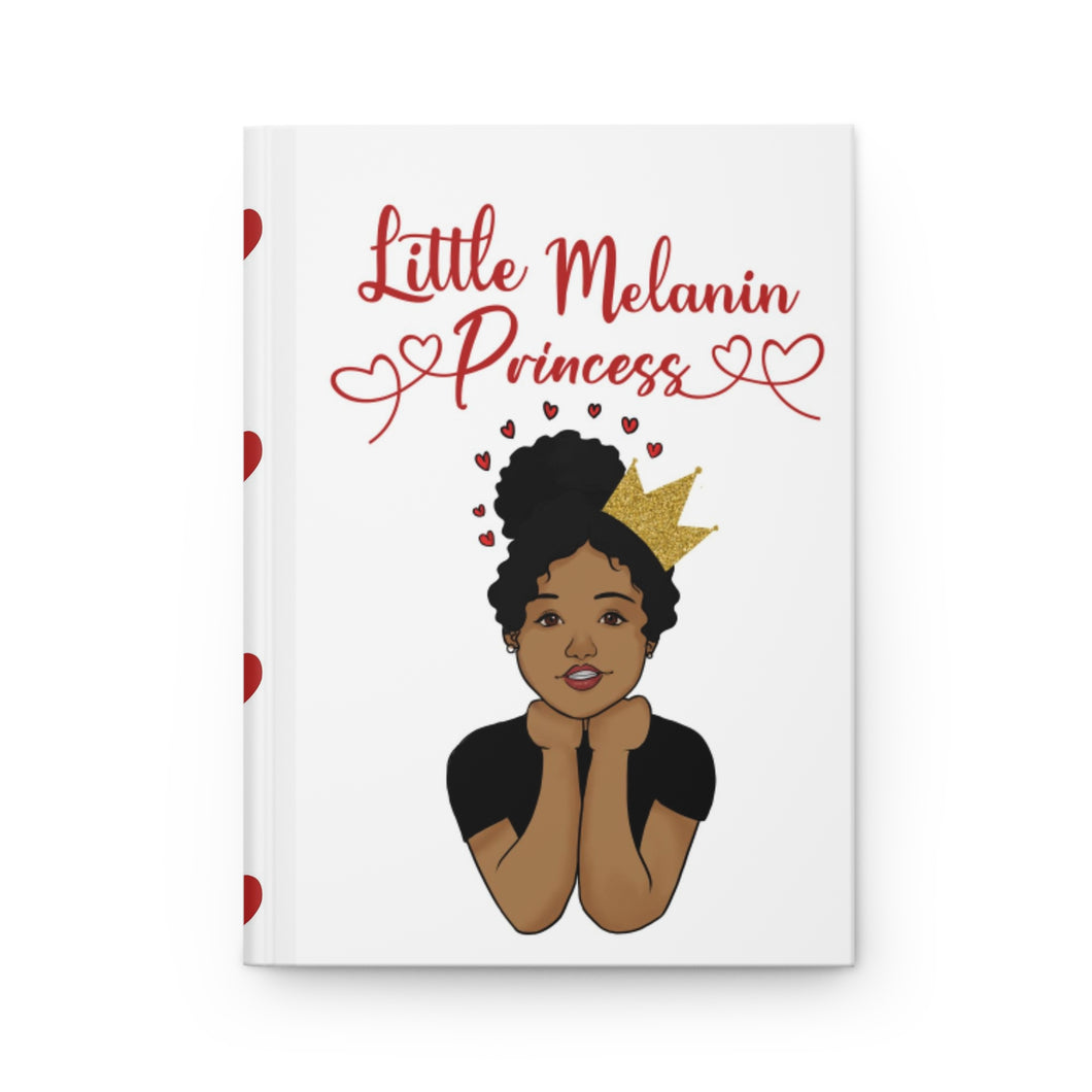 Little Melanin Princess Hardcover Journal Matte