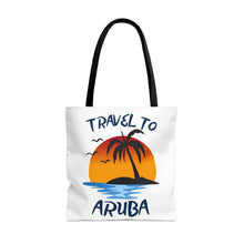 Load image into Gallery viewer, Travel to Aruba Tote Bag
