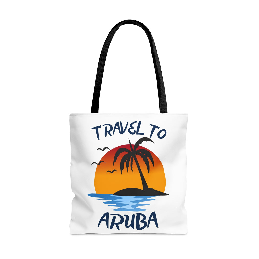 Travel to Aruba Tote Bag