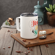 Load image into Gallery viewer, Travel Eat &amp; Slay Insulated Coffee Mug
