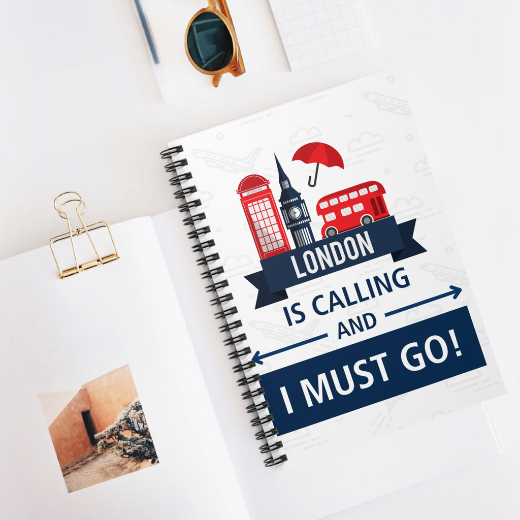 London is Calling Spiral Notebook