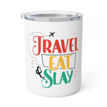 Load image into Gallery viewer, Travel Eat &amp; Slay Insulated Coffee Mug
