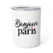 Load image into Gallery viewer, Bonjour Paris Insulated Coffee Mug
