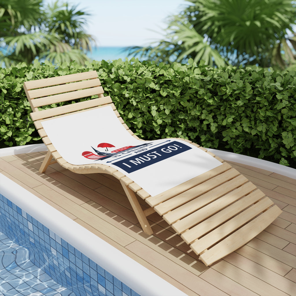 London is Calling Beach Towels