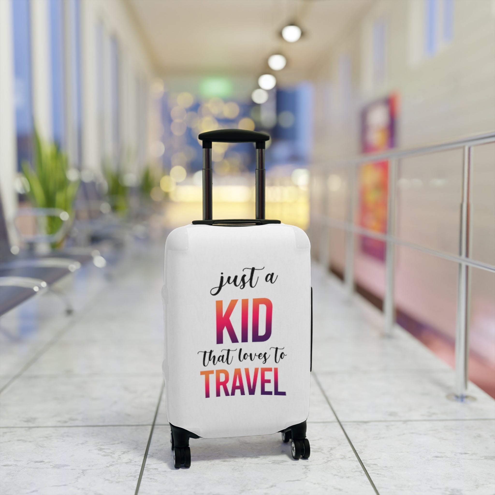 Just a Kid Luggage Cover