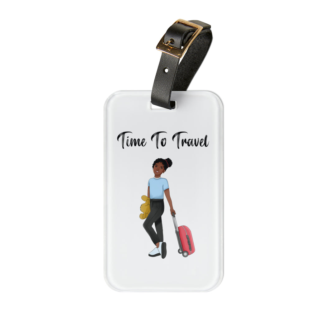 Time to Travel Luggage Tag