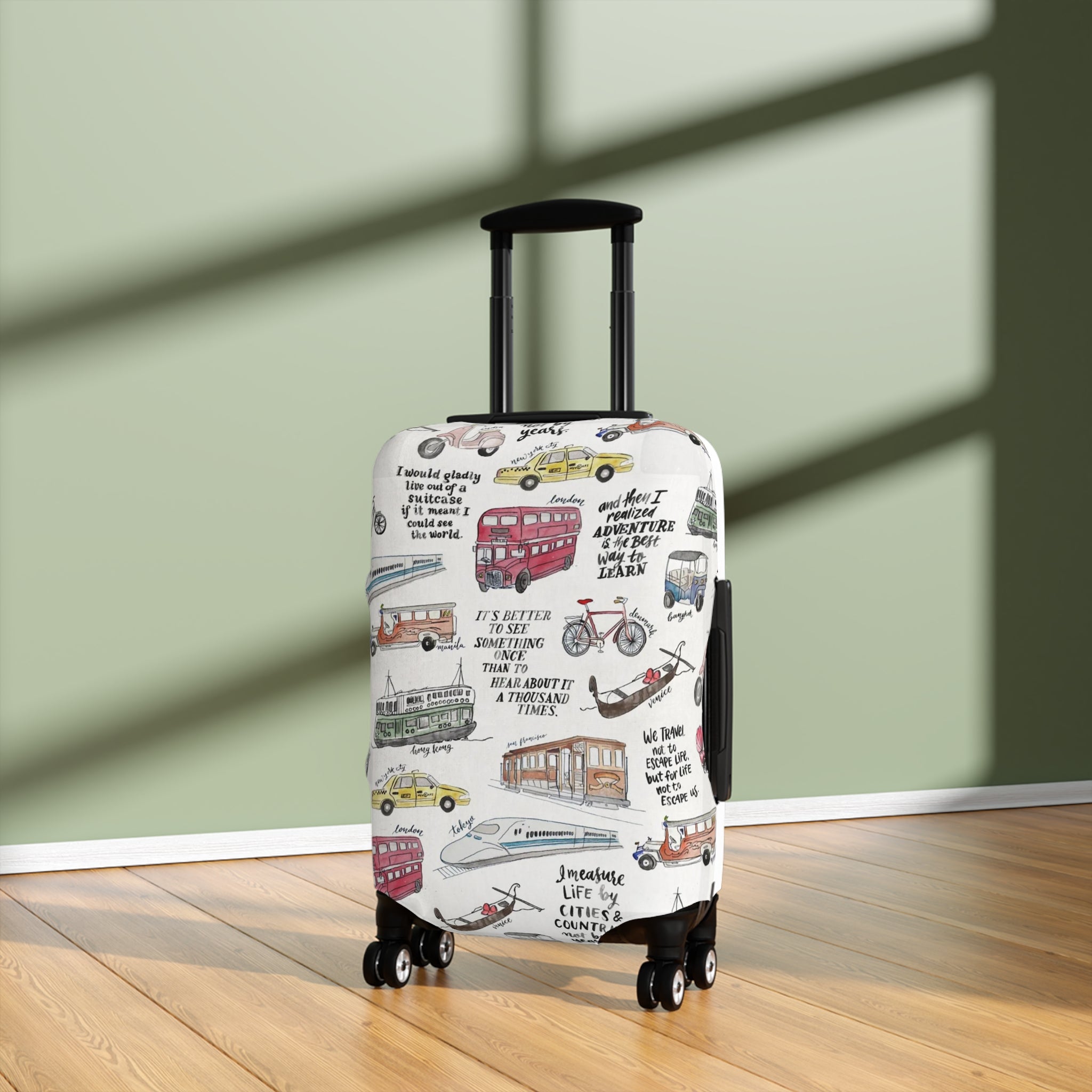 Travel Mode Luggage Cover