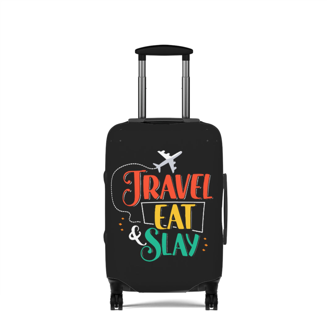 Travel Eat Slay Luggage Cover