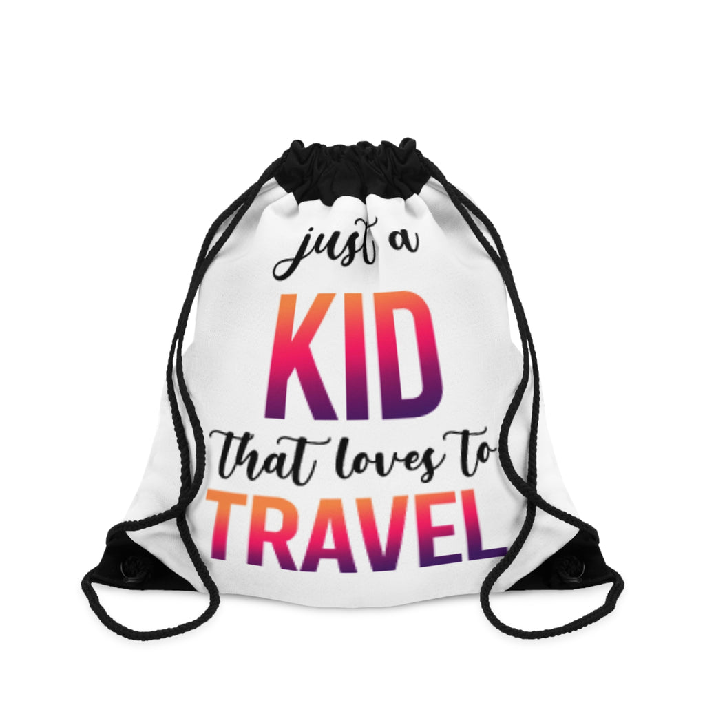 Just a Kid Drawstring Bag