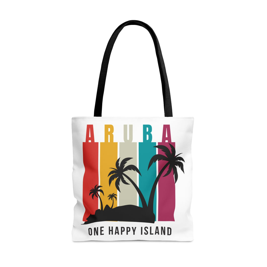 Aruba One Happy Island Tote Bag