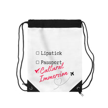 Load image into Gallery viewer, Cultural Immersions Drawstring Bag
