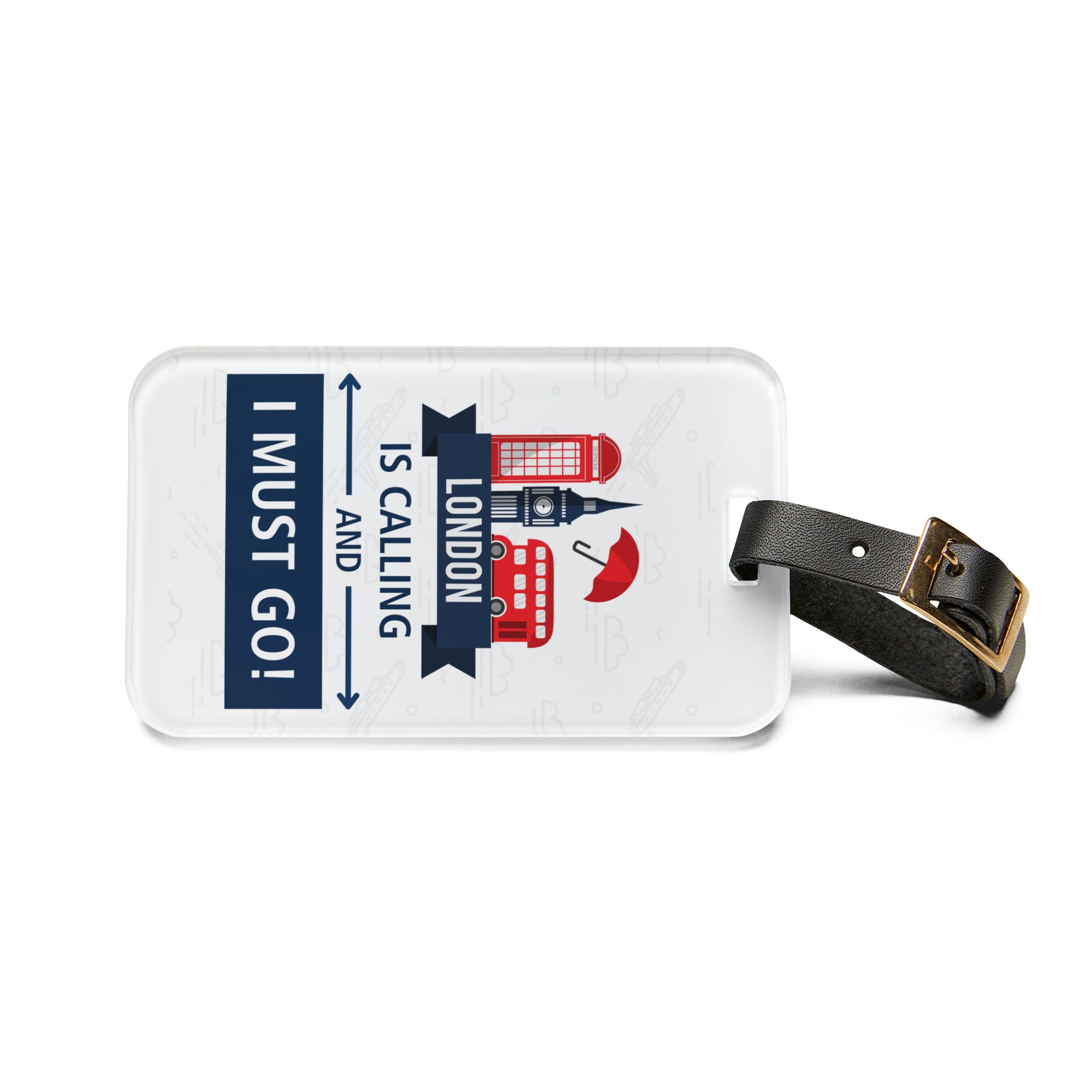 London is Calling Luggage Tag