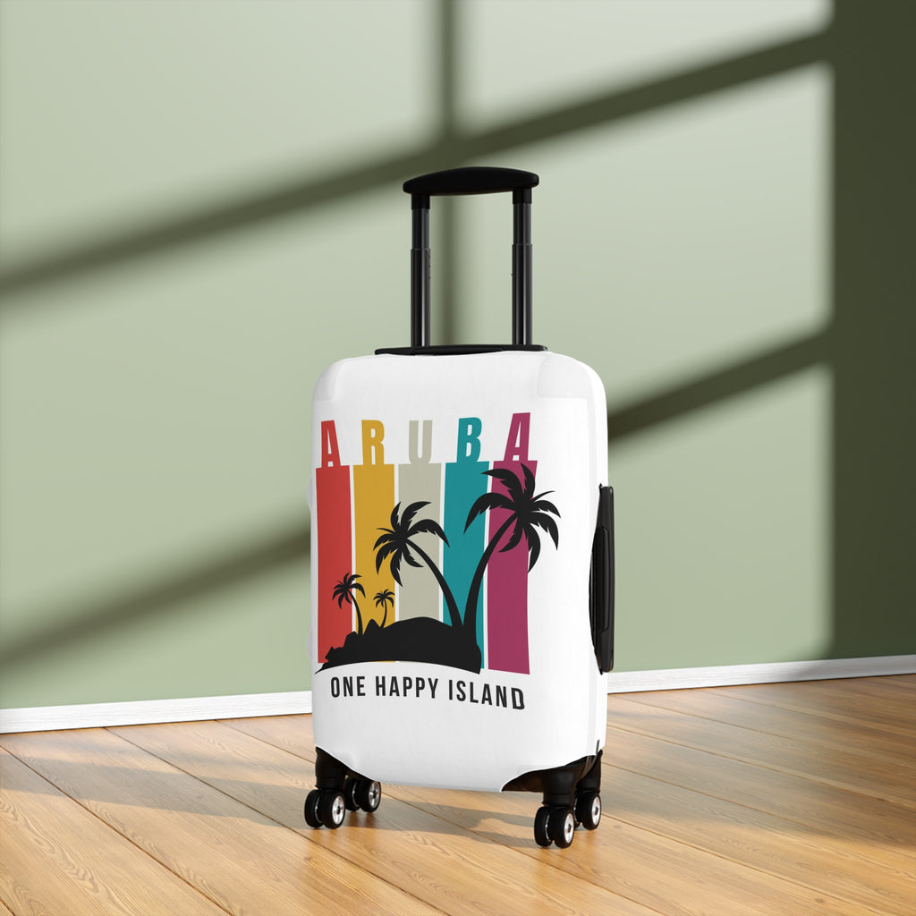 Aruba One Happy Island Luggage Cover