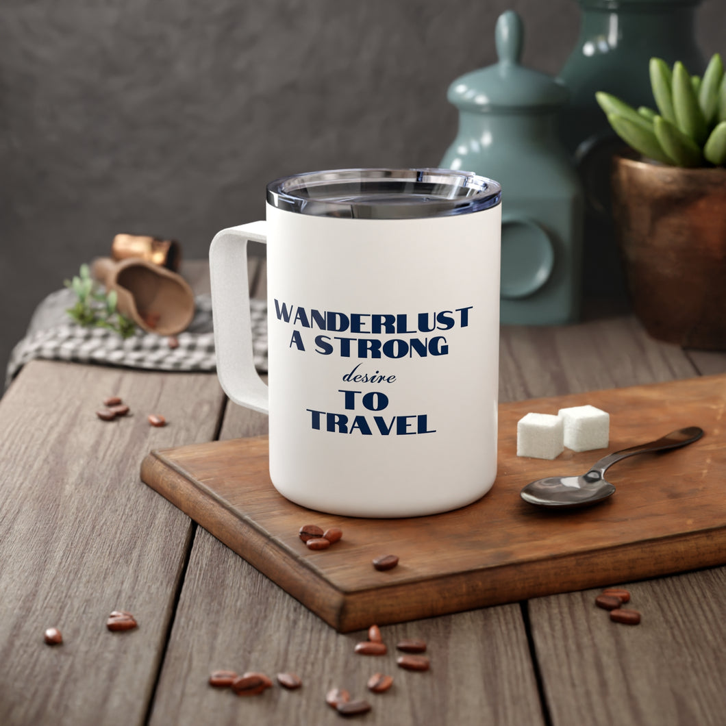 Wanderlust Insulated Coffee Mug
