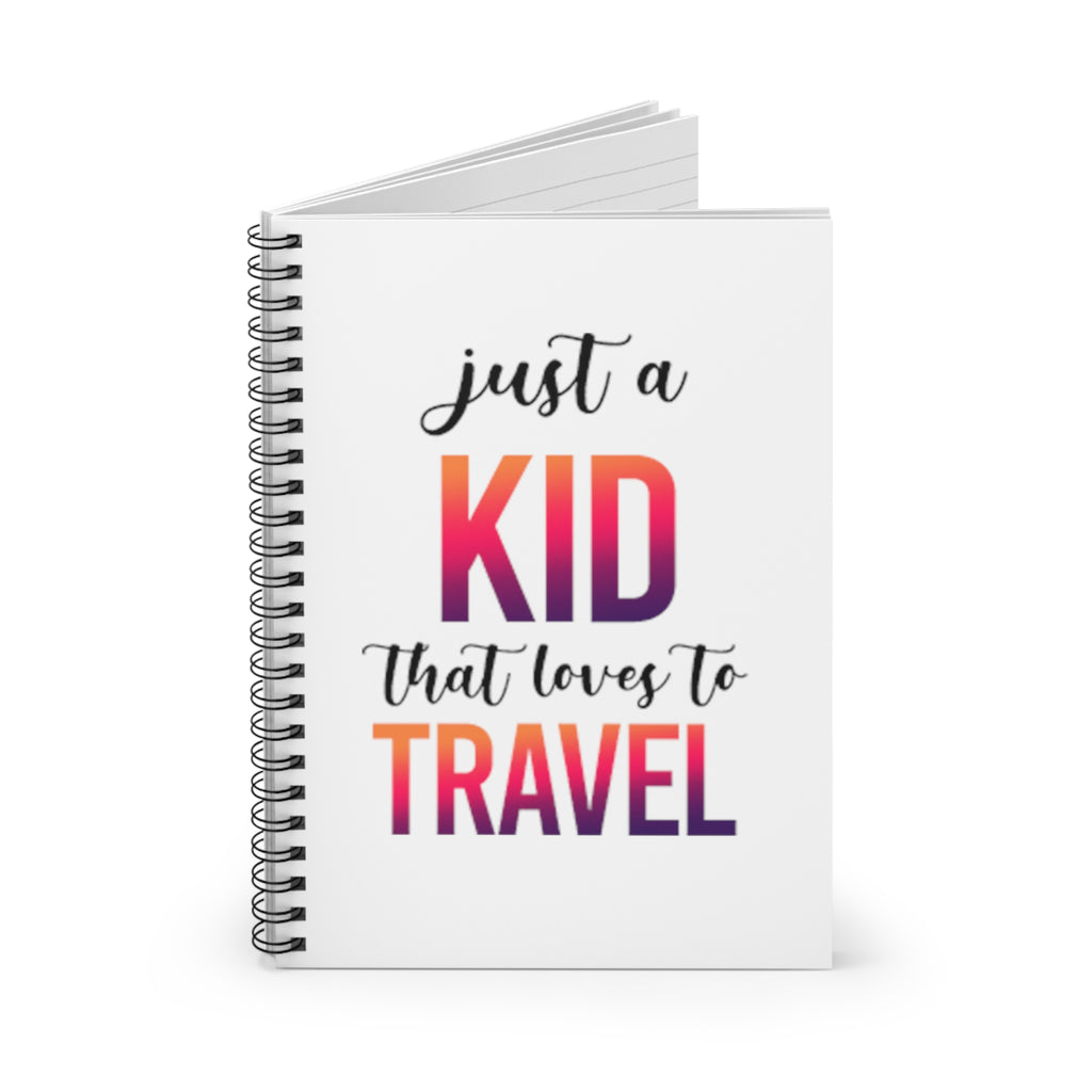 Just a Kid Spiral Notebook