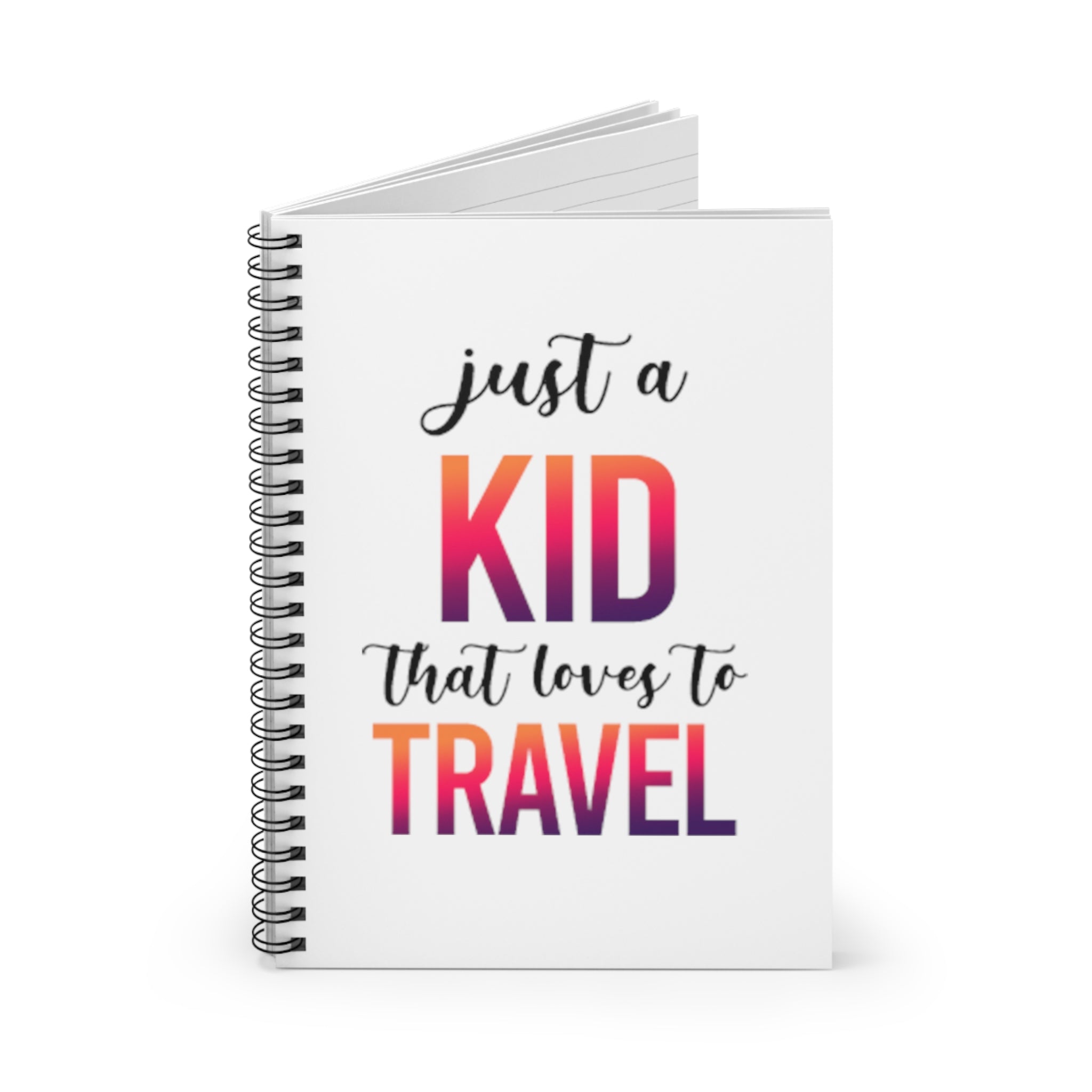 Just a Kid Spiral Notebook