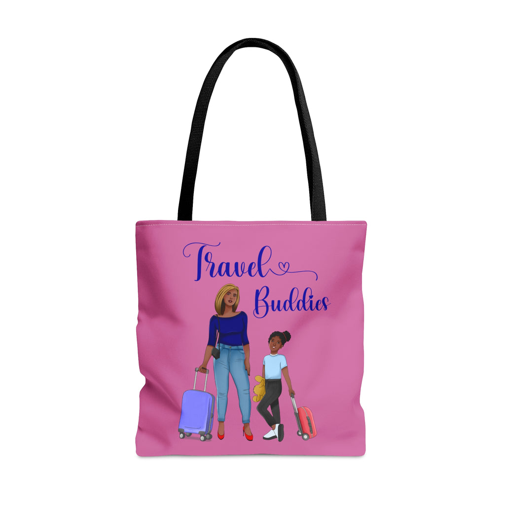 Travel Buddies Tote Bag - Pink
