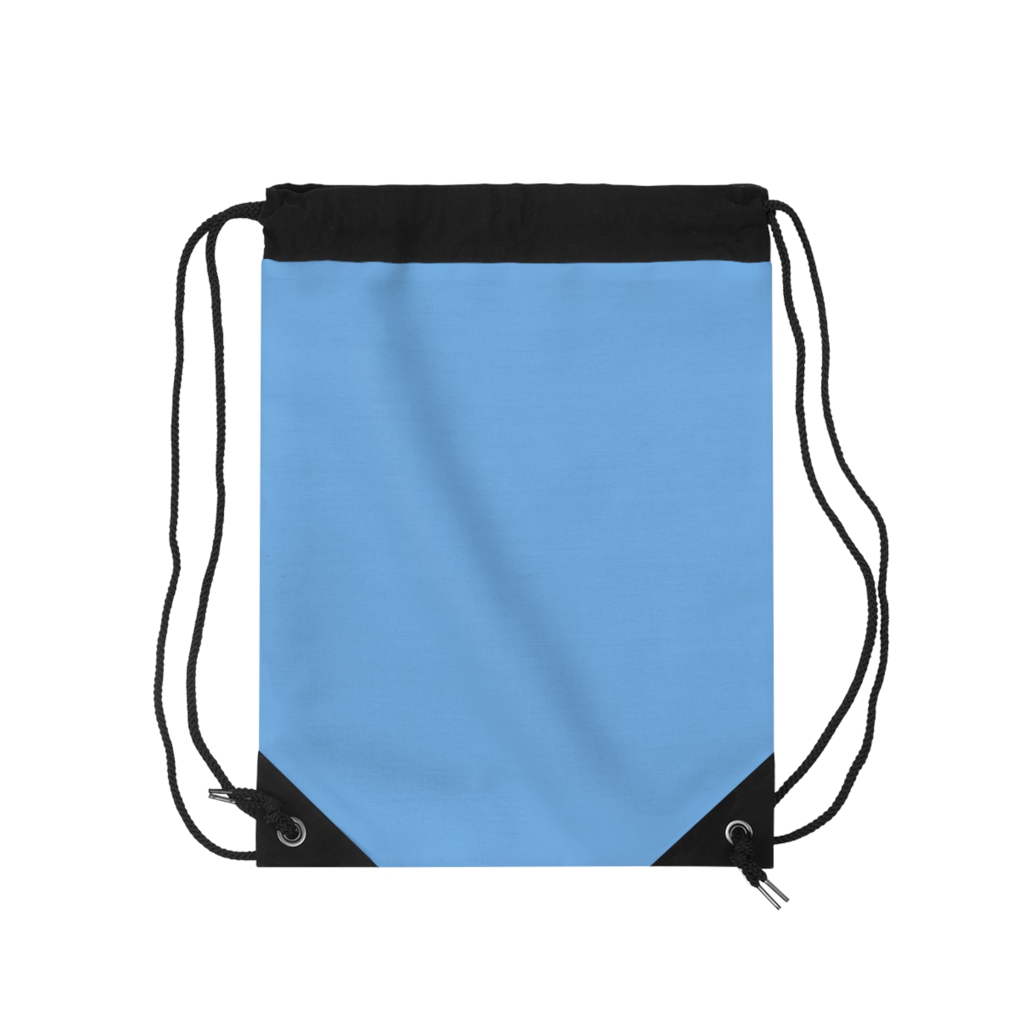 Travel Eat Slay Drawstring Bag - Light Blue