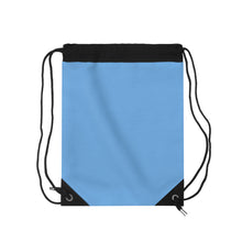 Load image into Gallery viewer, Travel Eat Slay Drawstring Bag - Light Blue
