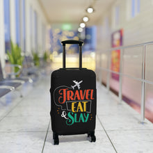 Load image into Gallery viewer, Travel Eat Slay Luggage Cover
