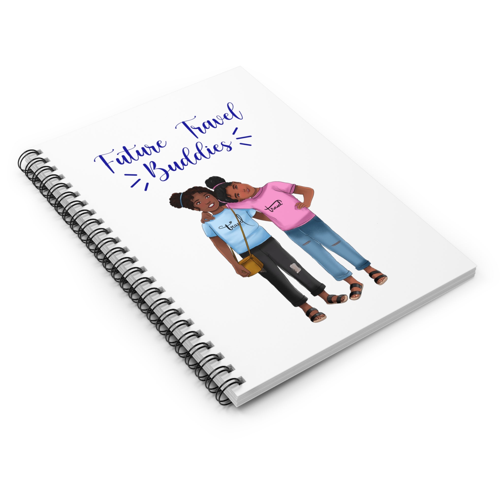 Future Travel Buddies Spiral Notebook