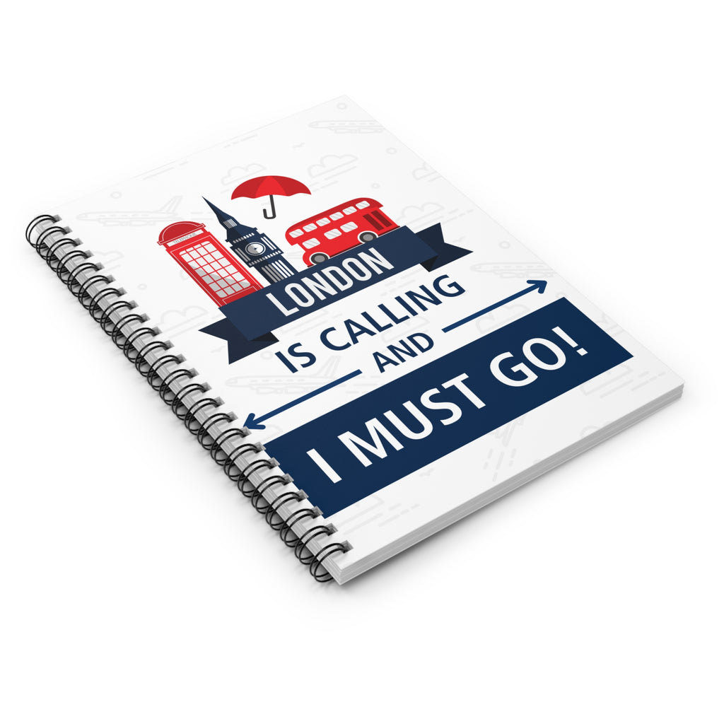 London is Calling Spiral Notebook