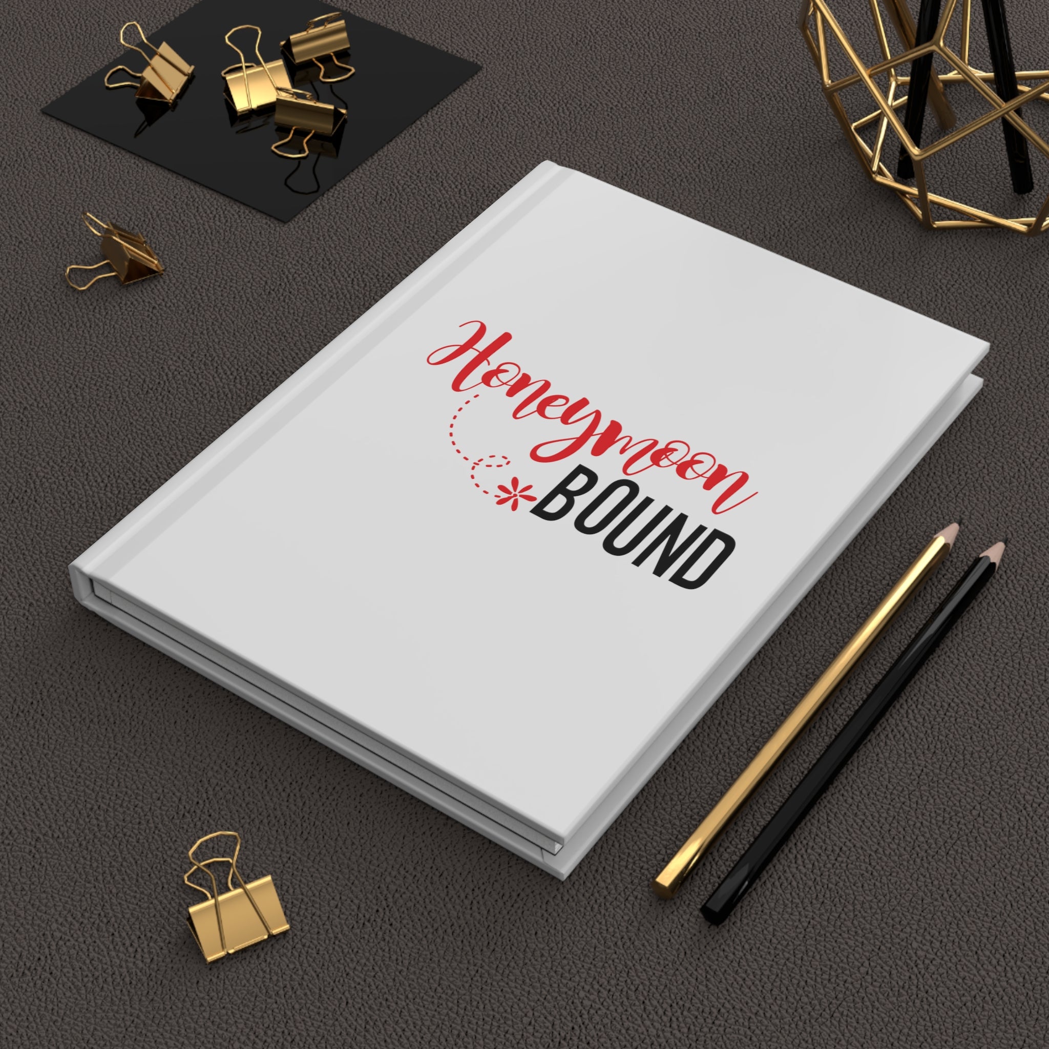 Honeymoon Bound Hardcover Journal Matte