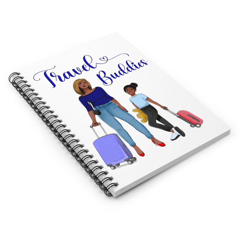 Travel Buddies Spiral Notebook