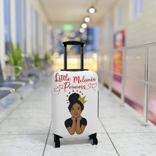 Load image into Gallery viewer, Little Melanin Princess Luggage Cover
